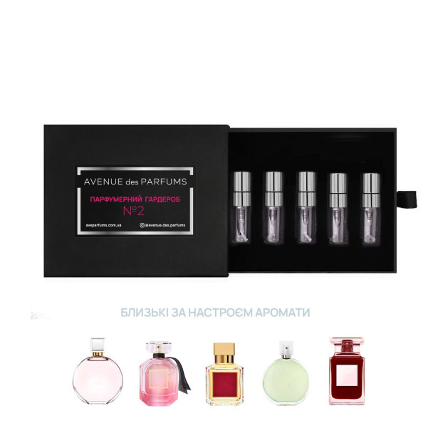 Набір "Парфумерний гардероб  №2" 5*5  мл жіночий 